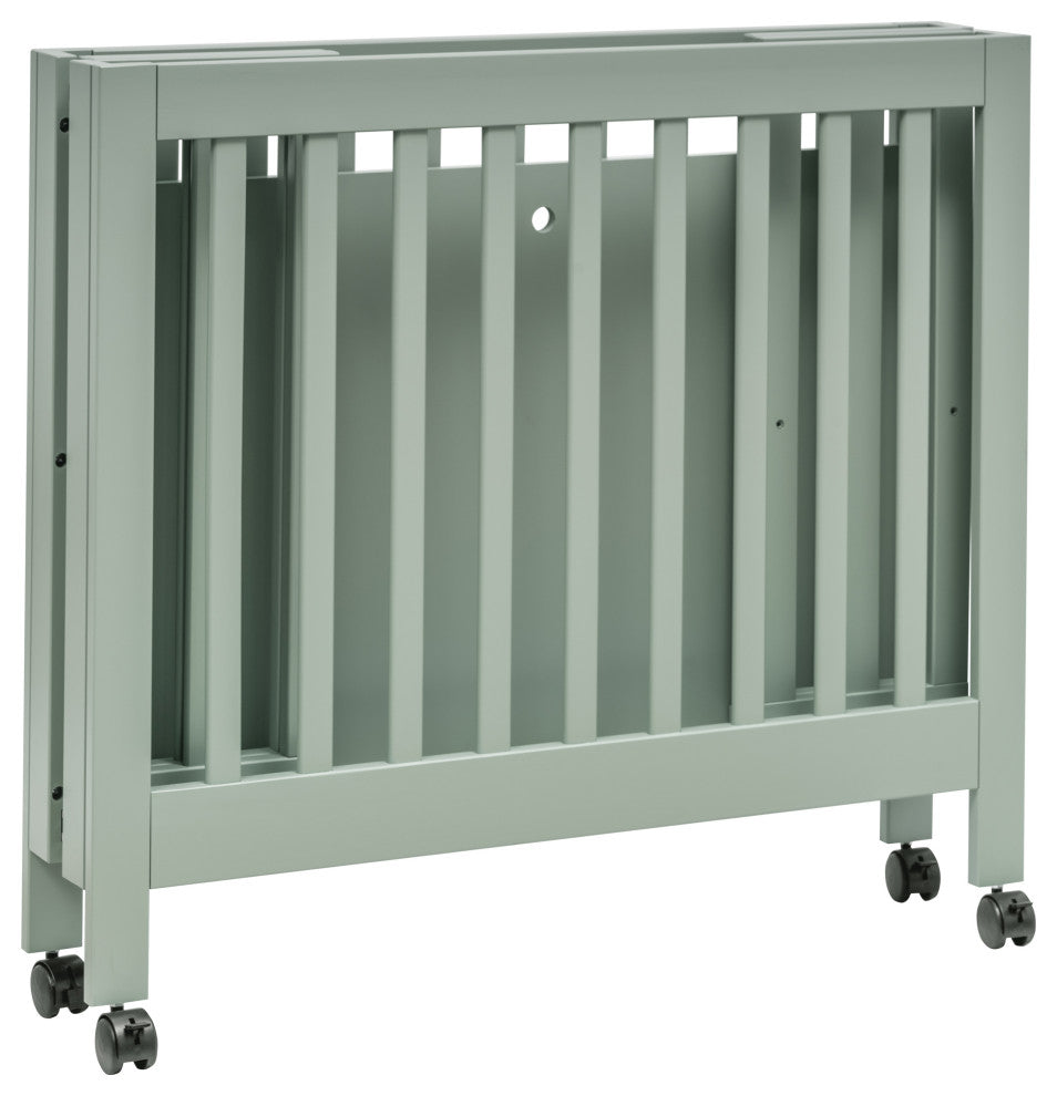 Origami Mini Crib, Light Sage