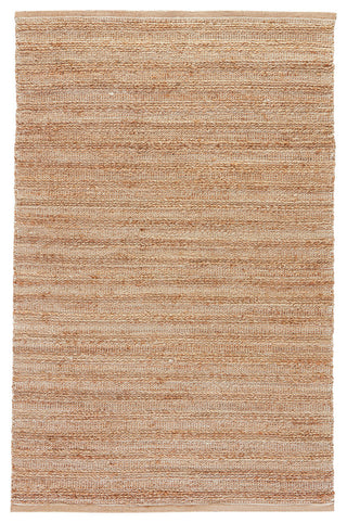 Jaipur Living Canterbury Natural Solid Tan/White Area Rug, 5'x8'