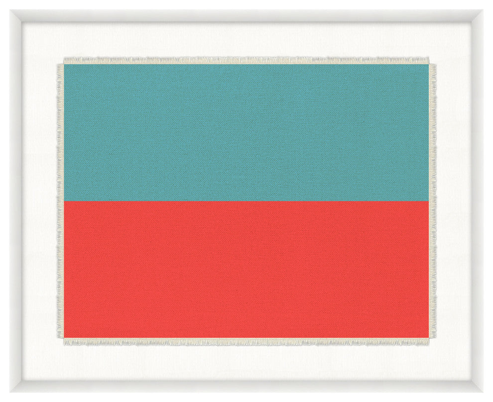 Nautical Flag Textile E, Giclee Reproduction Artwork