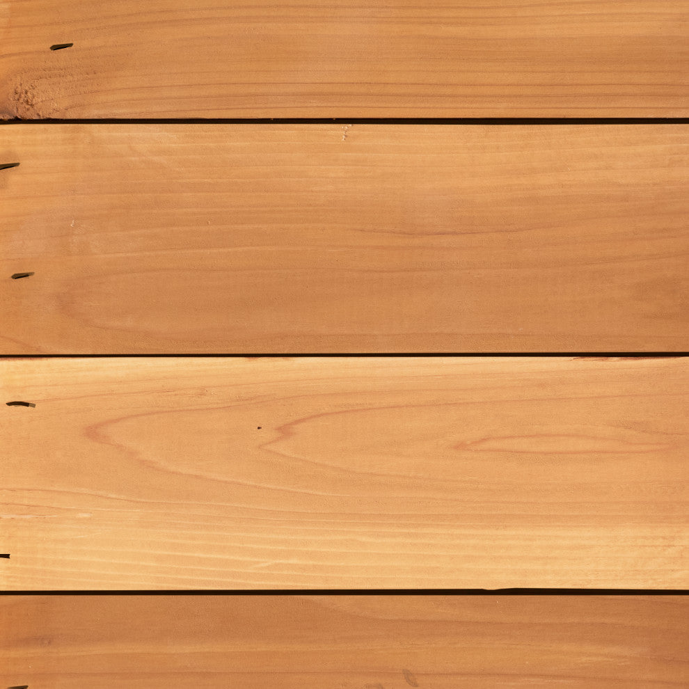 Horizontal Slat Board and Batten Exterior Shutters Pair, Dirty Blonde, 42"