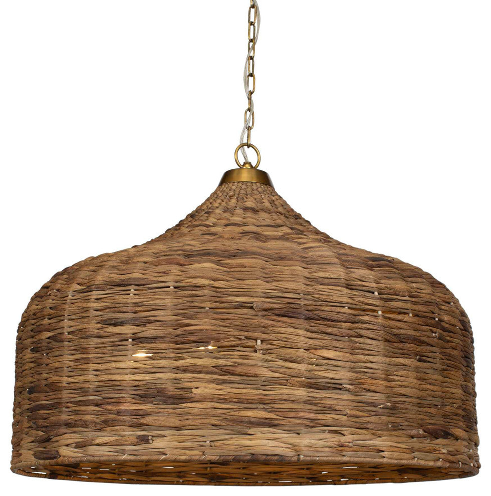 Uttermost Tauranga Seagrass 5 Light Pendant