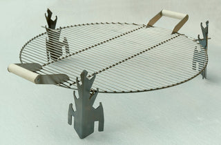 Stainless Steel Grill Grates for Modern Fire Pits, Medium