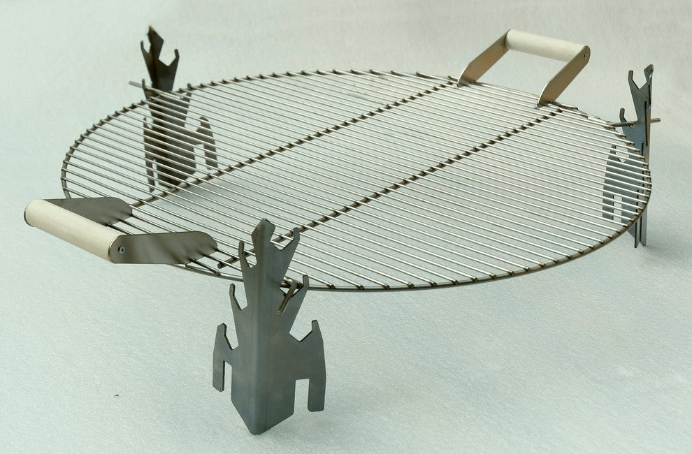 Stainless Steel Grill Grates for Modern Fire Pits, Medium