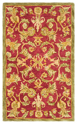 Safavieh Anatolia an527a Rug, Burgundy/Sage, 9'0"x12'0"