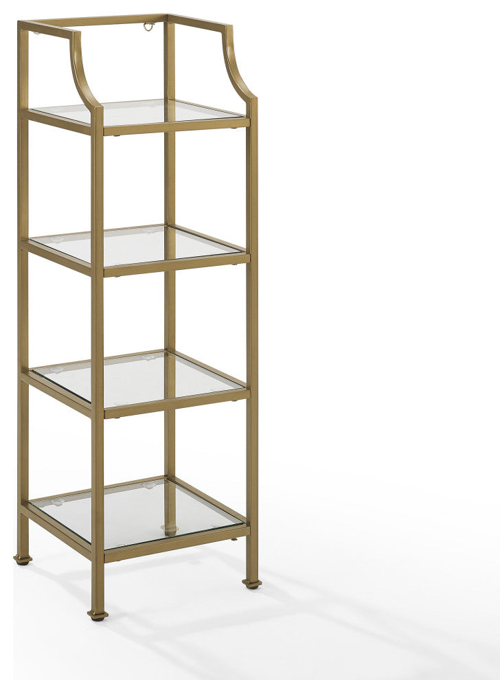 Aimee Short Etagere Soft Gold