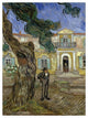 "Tree and Man (Saint Paul Hospital at Saint Remy)" Paper Art, 18"x24"