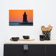 Sunset at Henlopen State Park 3 Landscape Photo Unframed Wall Art Print, 12" X 18"