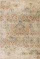 HomeRoots 8'x11' Champagne Beige Machine Woven Damask Indoor Area Rug
