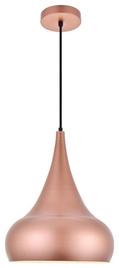 Courtney 1-Light Honey Gold Pendant