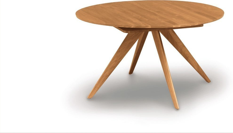 Copeland Catalina Round Extension Table, Natural Cherry, 48x48