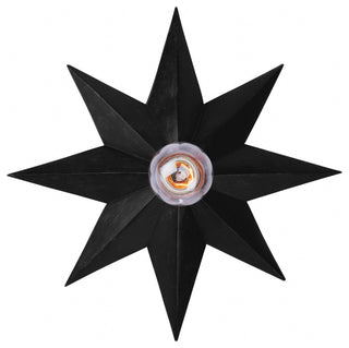 Astro 1-Light Wall Mount, Black