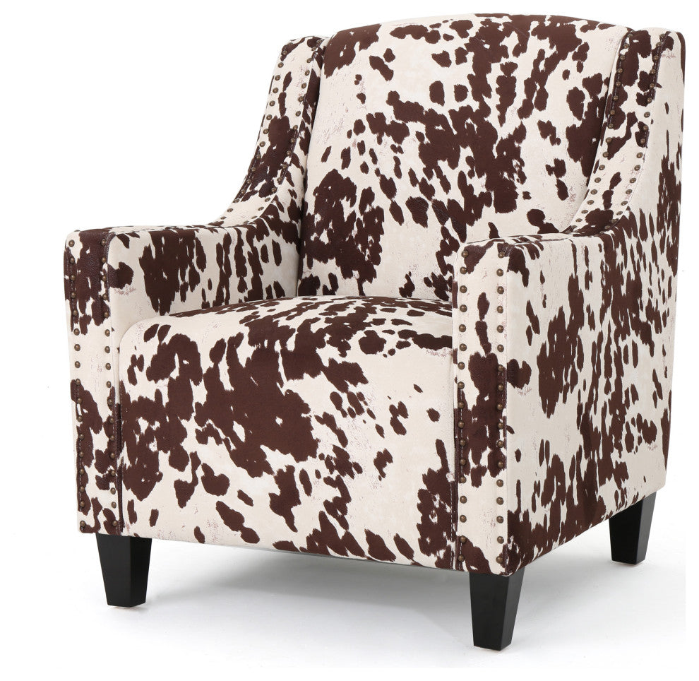 GDF Studio Equestria Studded New Velvet Club Chair