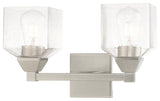 Livex Lighting Brushed Nickel 2-Light Bath Vanity