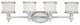 Carlisle 4-Light Vanity Chrome