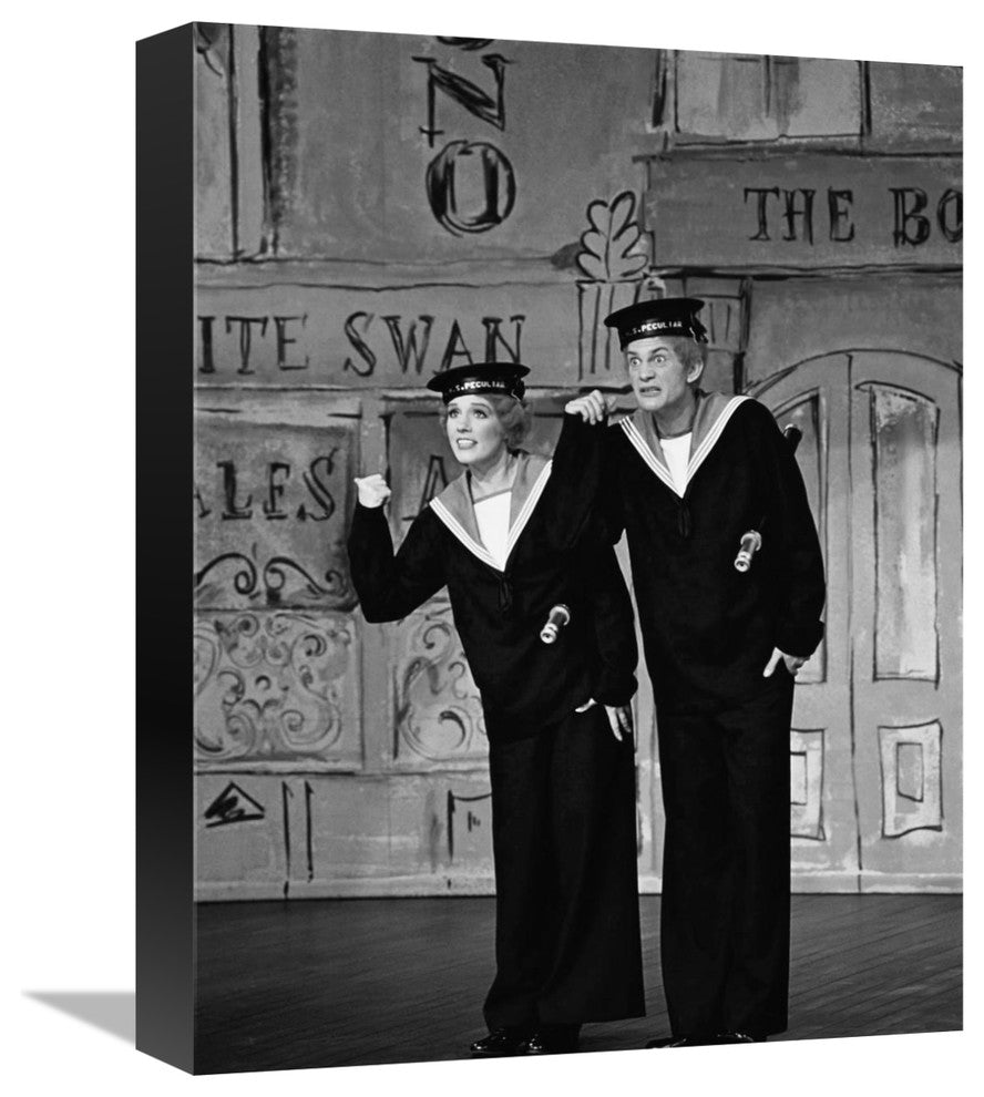 "Julie Andrews" Stretched Canvas Giclee by Hollywood Photo Archive, 12"x16"