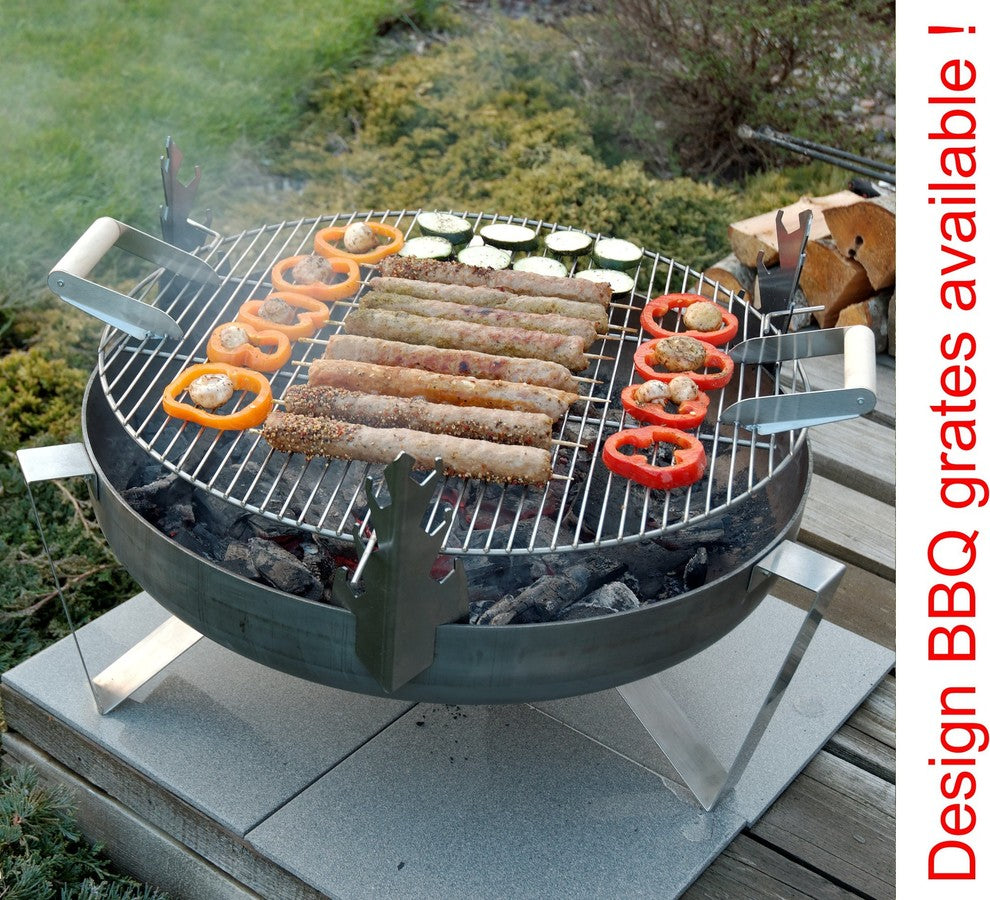 Stainless Steel Grill Grates for Modern Fire Pits, Medium