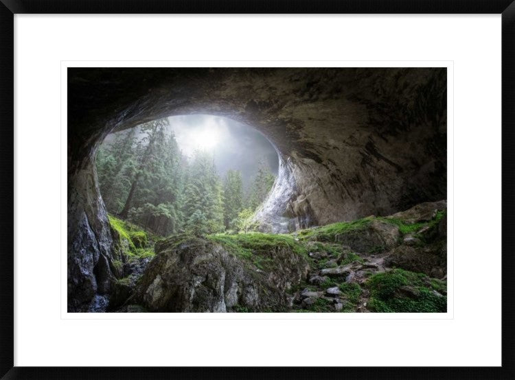 "Peek To Heaven" Framed Digital Print by Esmee Prexus, 30x22"