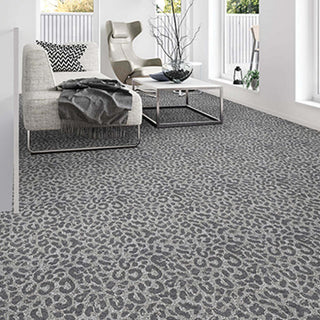 Vumbura Plains Area Rug, Indoor, Outdoor, Accent Carpet, Charcoal, 7'x11'