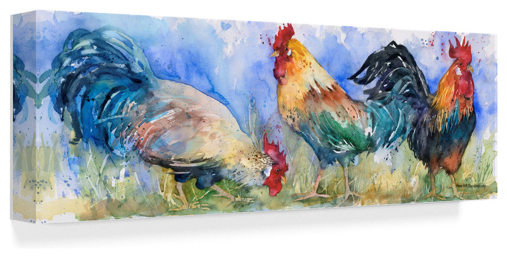 Annelein Beukenkamp 'Triple Threat' Canvas Art