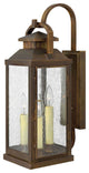 Hinkley Revere Large Wall Mount Lantern, Sienna