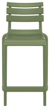 Helen Counter Stool Olive Green, Set of 2