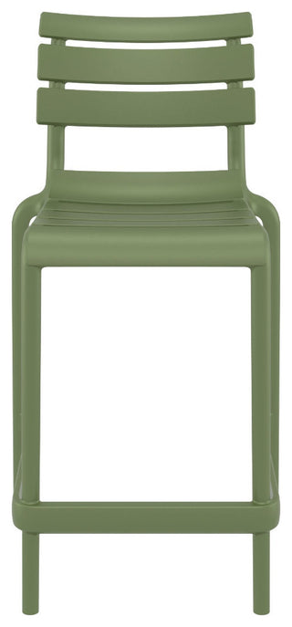 Helen Counter Stool Olive Green, Set of 2