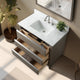 Vanity Art Bathroom Vanity With Sink, Driftwood Gray, 36" Single