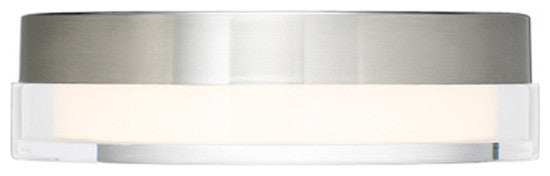 Dot 9" LED Round Flush Mount 3500K, Black
