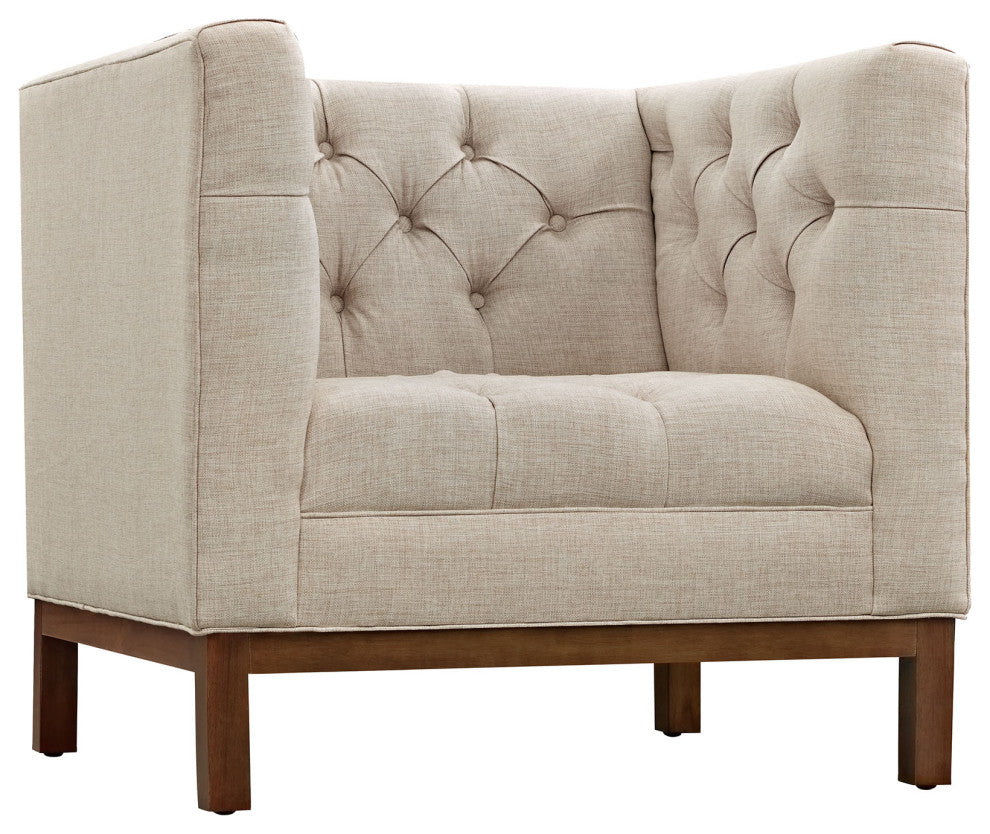 Panache Fabric Armchair, Beige