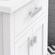 Water Creation Myra 24" Single Vanity, Double Door, Without Faucet, Pure White