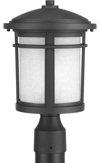 Progress Lighting 1-9W LED Post Lantern, Black