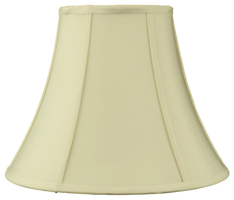 With Lining Bell Premium Lampshade 7"x14"x11", Eggshell