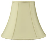 With Lining Bell Premium Lampshade 7"x14"x11", Eggshell