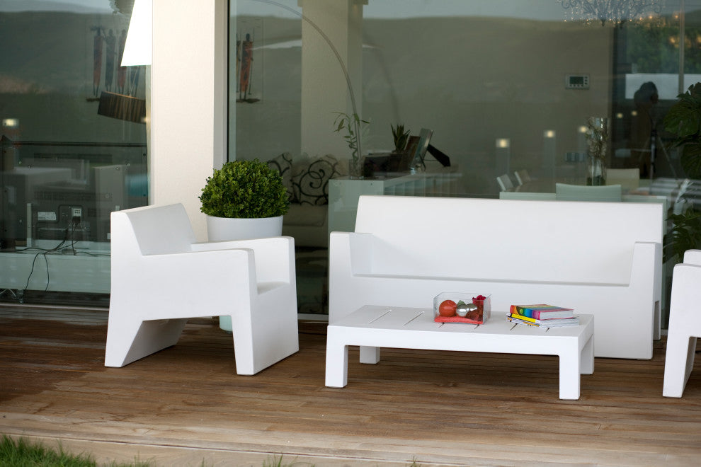 Vondom Jut - Lounge Chair - Basic - White