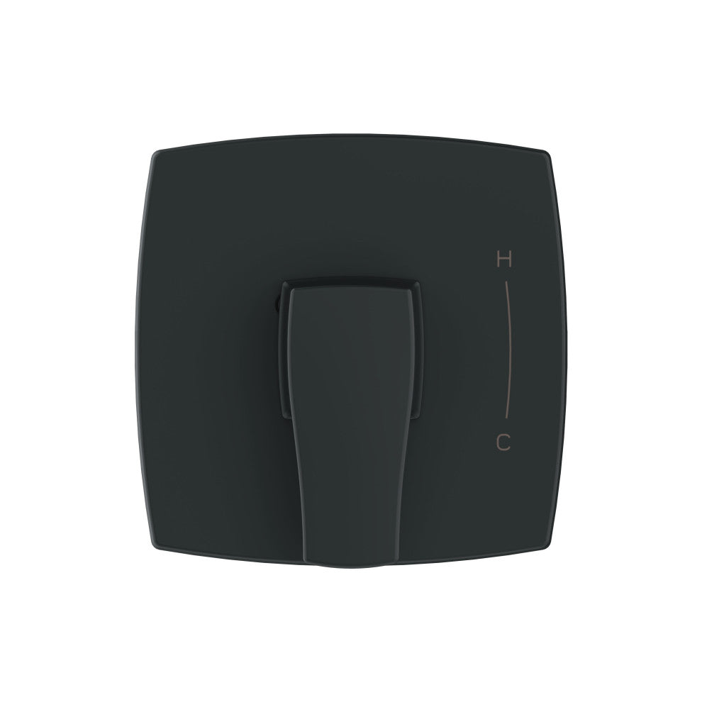 Tribune 1H Valve Only Trim Kit and Treysta Cartridge, Satin Black