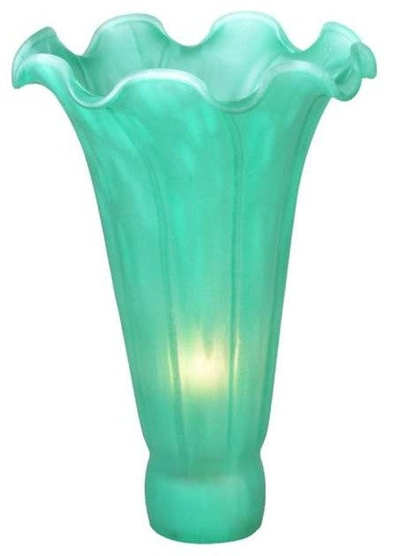 Meyda lighting 13246 3"W X 5"H Green Pond Lily Shade