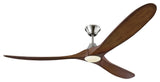 Maverick 70" LED Ceiling Fan Brushed Steel