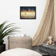 Golden Mist on Waples Pond Framed Photo Paper Wall Art Prints, Black, 11" X 14"