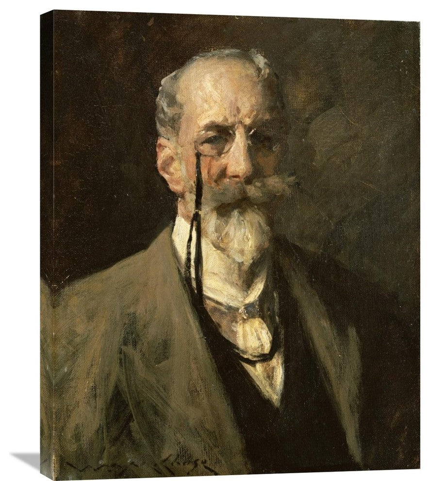 "Self-Portrait" Stretched Canvas Giclee by William Merritt Chase, 24"x30"