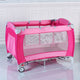 Fold-able Baby Crib Playpen With Mosquito Net and Bag, Pink