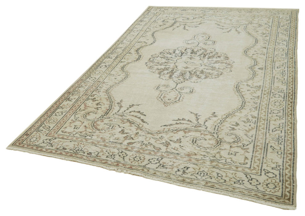 Rug N Carpet - Handmade Turkish 5' 7'' x 8' 10'' One-of-a-Kind Wool Area Rug