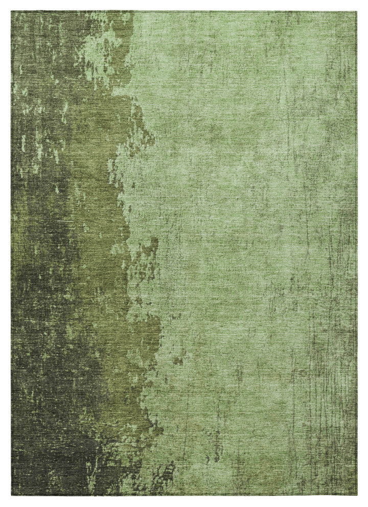 Machine Washable Indoor/Outdoor Chantille ACN1912 Aloe 9' x 12' Rug