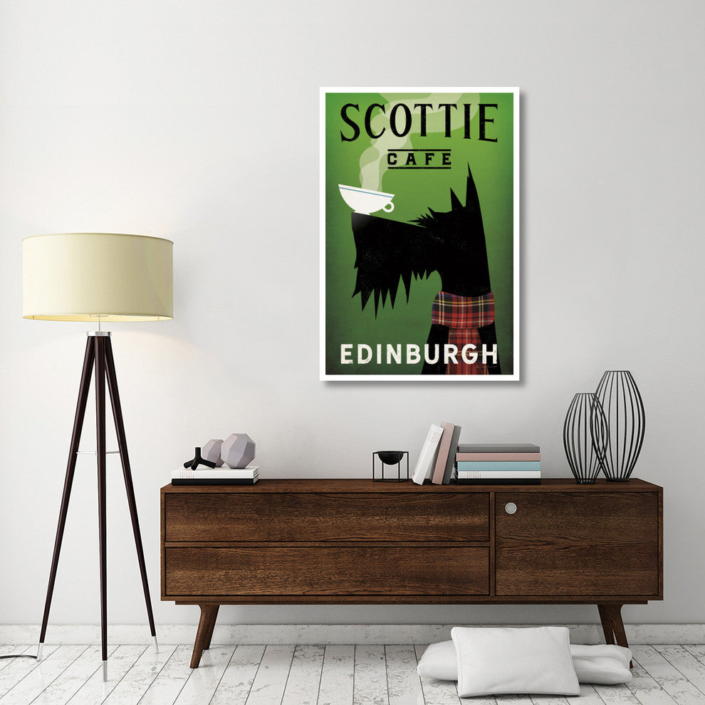 "Scottie Cafe" Digital Paper Print by Ryan Fowler, 34"x50"
