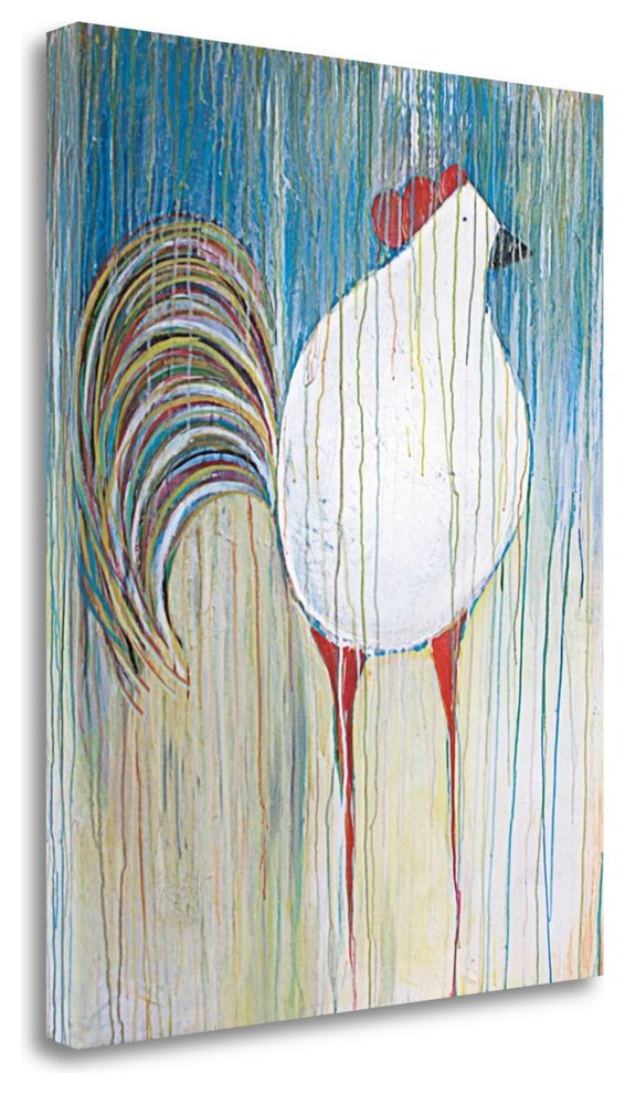 "Morning Glory I" By Kathryn Fortson, Giclee Print on Gallery Wrap Canvas