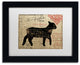 Color Bakery 'Paris Farms III' Matted Framed Art, Black Frame, White Mat, 14x11