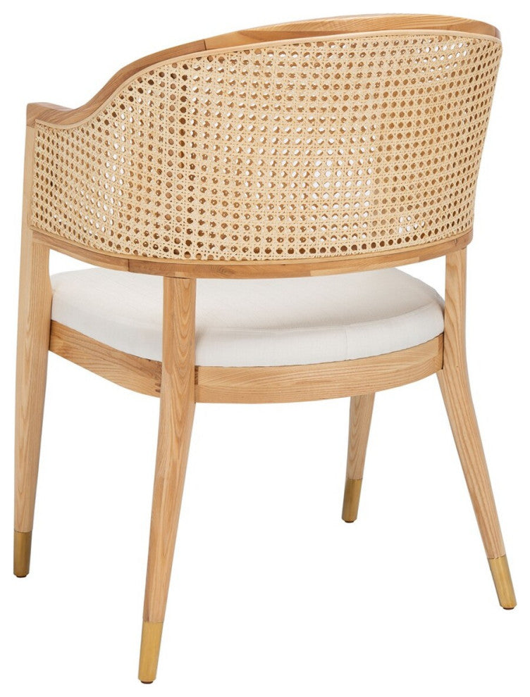 Safavieh Couture Rogue Rattan Dining Chair, Natural