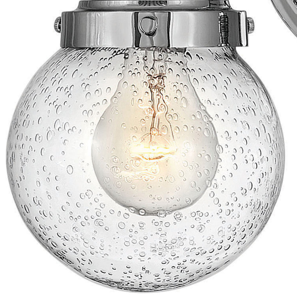 Hinkley Poppy Small Two Light Vanity, Chrome