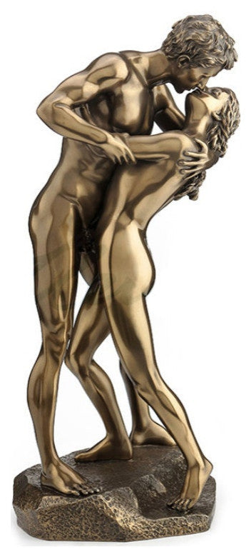 Passionate Kiss - Lovers Sculpture Statue by Veronese Design