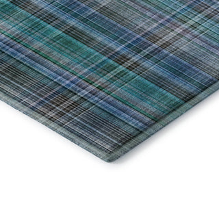 Premium Machine Washable Mayfield AMF541 Teal 3' x 5' Rug