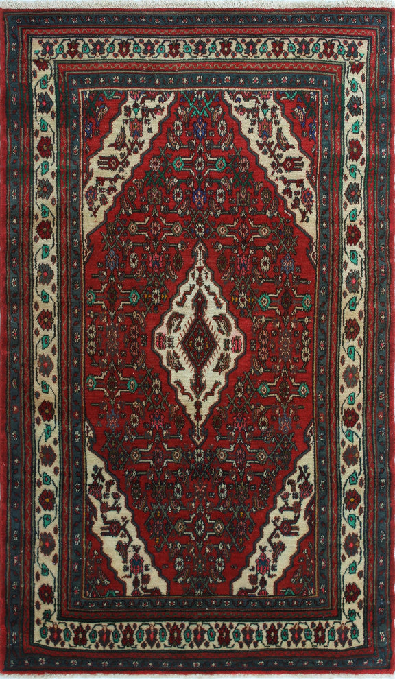 Vintage Distressed Cereza Burgundy Rug